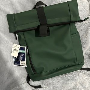 NWT Duchamp Flapover Backpack in Dark Green
